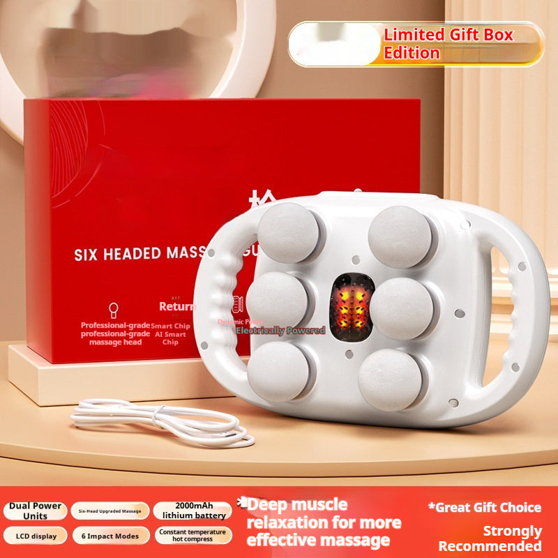 42-in-1 Electric Deep Tissue Massager For Muscle Relaxation In Shoulder, Neck, And Lumbar