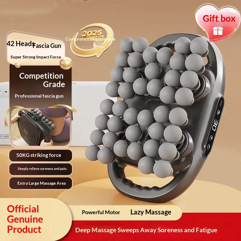 42-in-1 Electric Deep Tissue Massager For Muscle Relaxation In Shoulder, Neck, And Lumbar