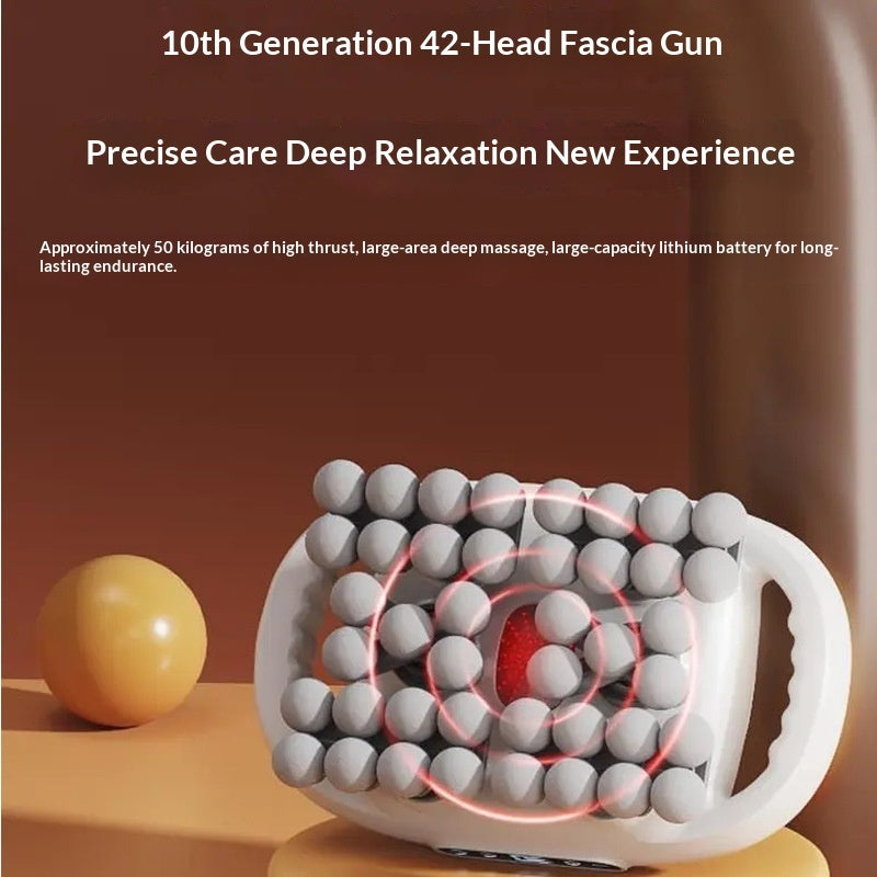 42-in-1 Electric Deep Tissue Massager For Muscle Relaxation In Shoulder, Neck, And Lumbar