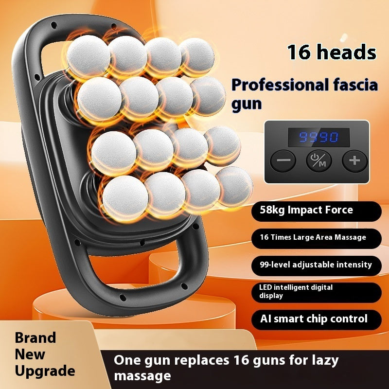 16-head Electric Waist And Leg Loosening Instrument Neck Cream Gun