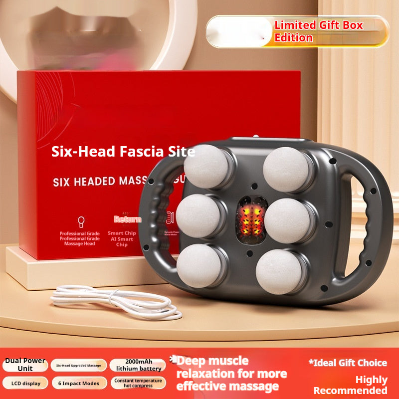 42-in-1 Electric Deep Tissue Massager For Muscle Relaxation In Shoulder, Neck, And Lumbar